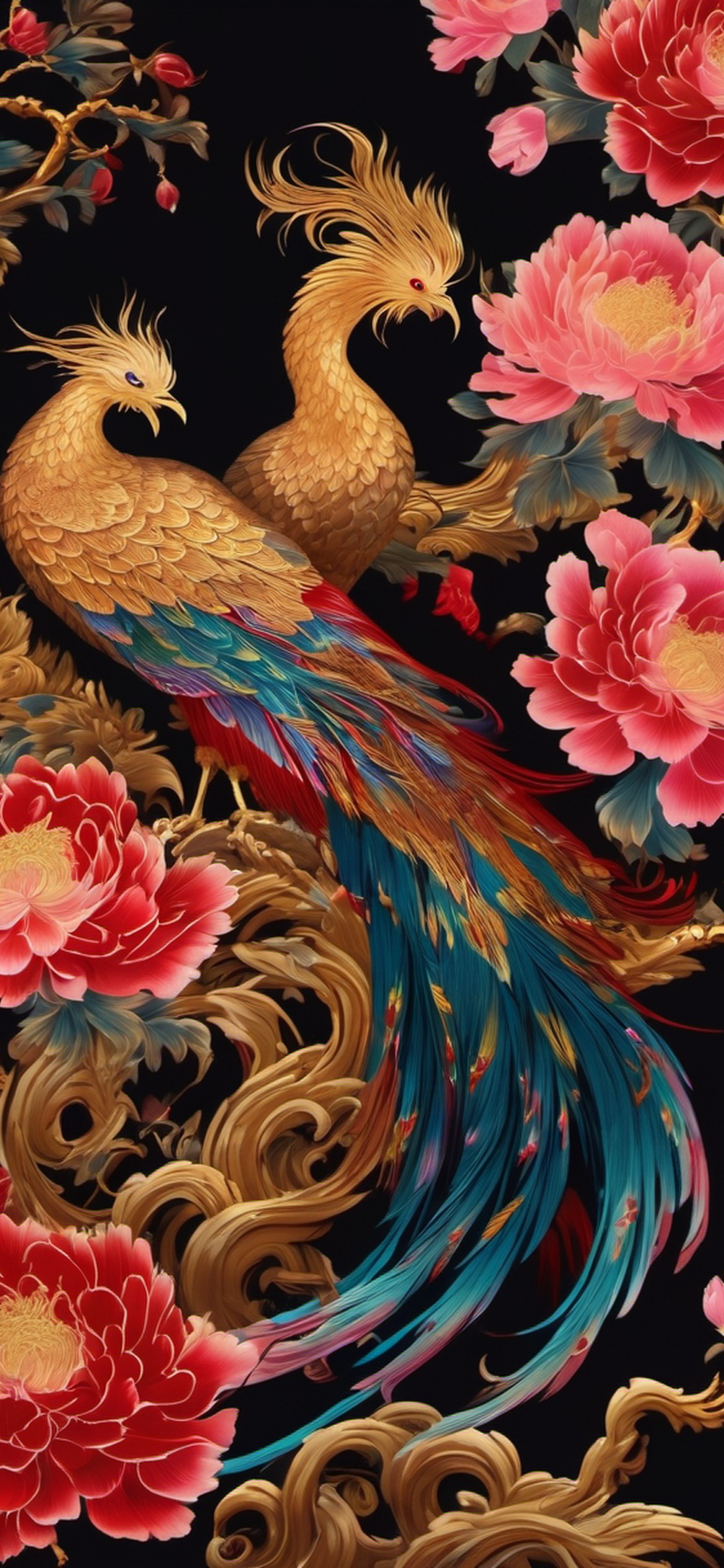 Chinese Phoenix (Fenghuang) Wallpapers